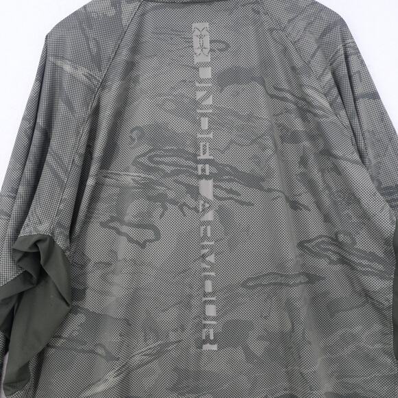 Under Armour 1/4 Zip Men's 3XL DriFit UA CoolSwitch Thermocline Camo - Picture 15 of 15